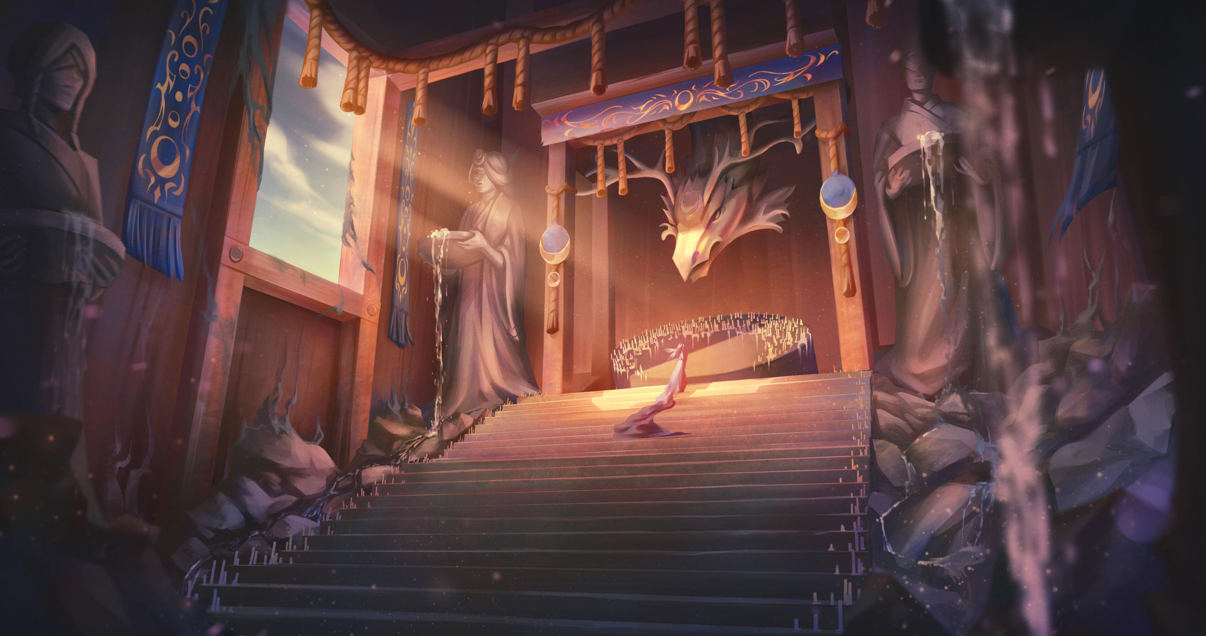 Temple, Day